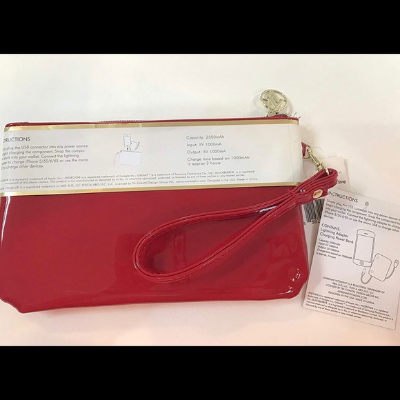 NEW🎉Adrienne Vittadini Charging Polished Wallet - Picture 2 of 4